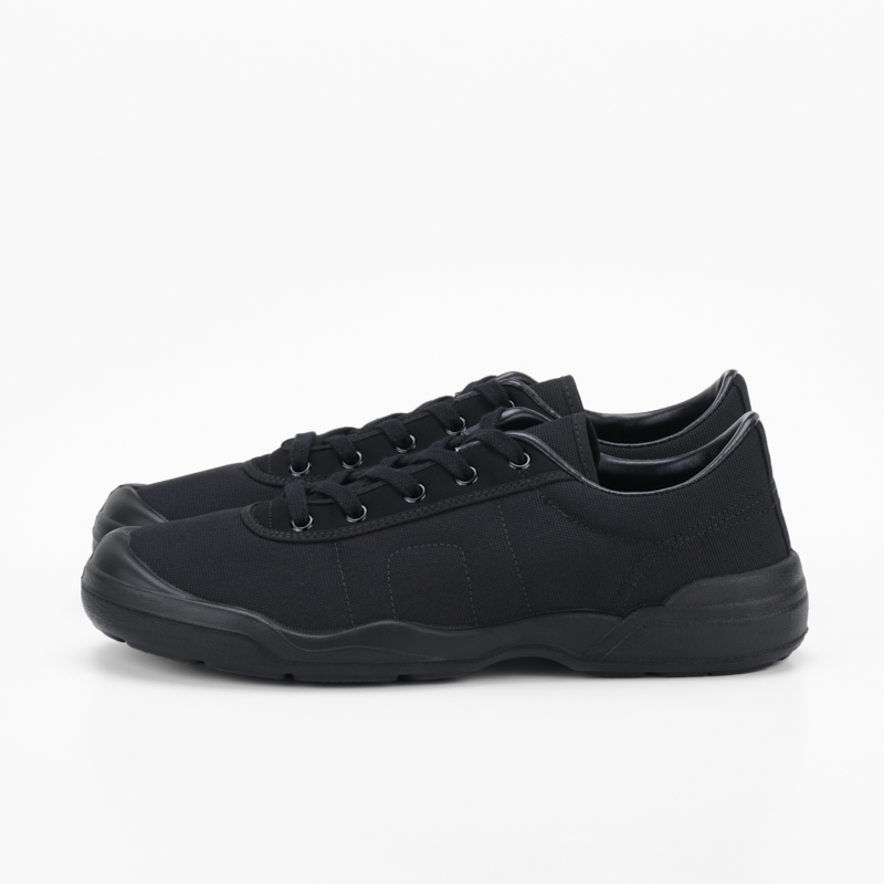 LACEUP TRAINER BLACK_1