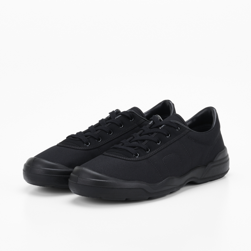 LACEUP TRAINER BLACK_2