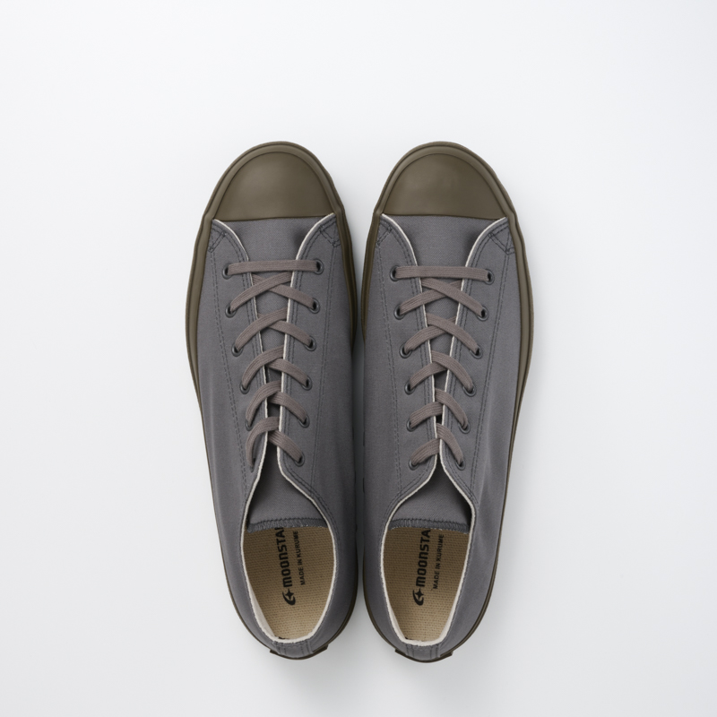 MOONSTAR FINE VULCANIZED EC STORE / LOW BASKET GRAY